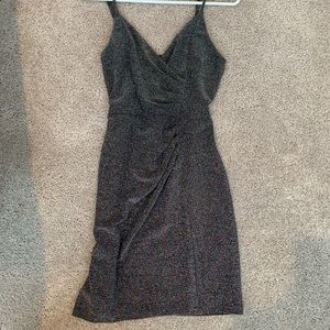 Shimmery formal mini dress